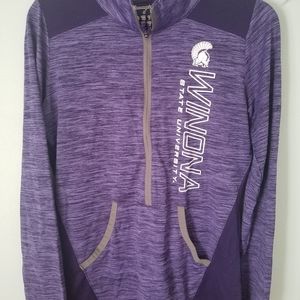 Winona State University half zip